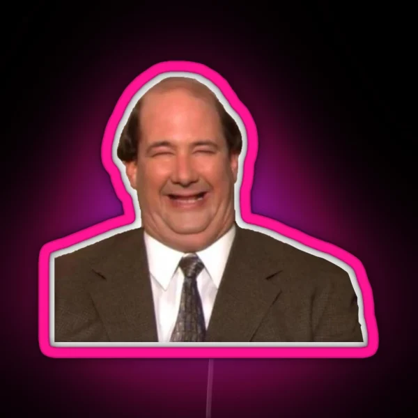 Kevin Malone The Office RGB Neon Sign
