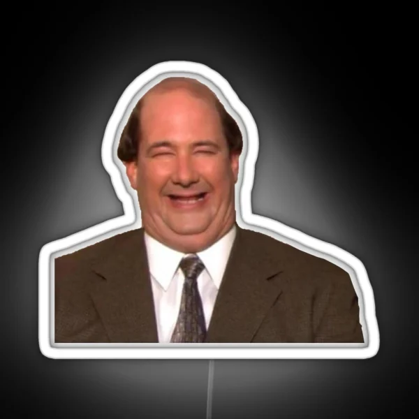 Kevin Malone The Office RGB Neon Sign