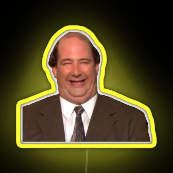 Kevin Malone The Office RGB Neon Sign