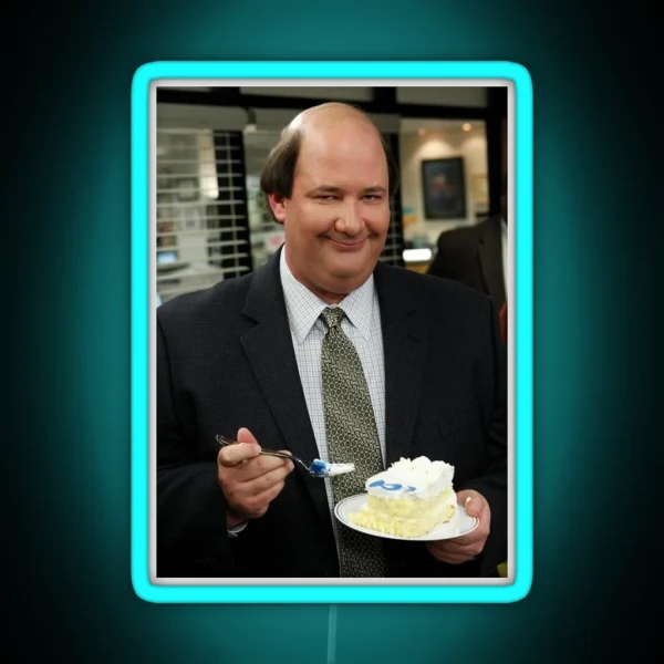 Kevin Malone The Office RGB Neon Sign