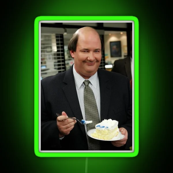 Kevin Malone The Office RGB Neon Sign