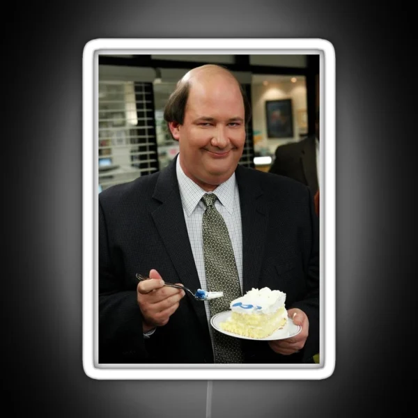 Kevin Malone The Office RGB Neon Sign