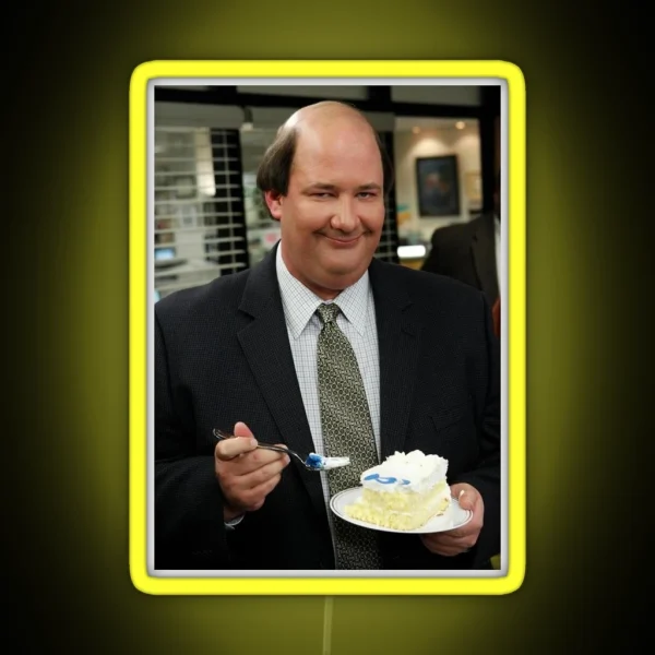 Kevin Malone The Office RGB Neon Sign