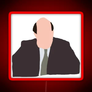 Kevin Malone The Office RGB Neon Sign