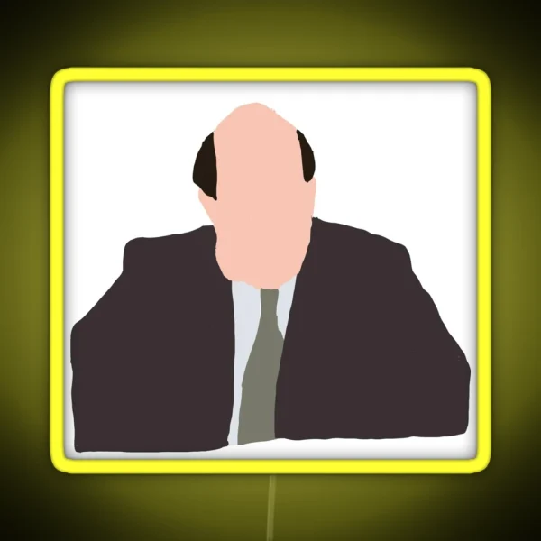 Kevin Malone The Office RGB Neon Sign