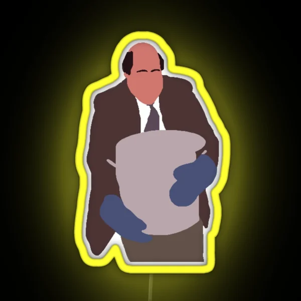 Kevin Malone With Chili RGB Neon Sign