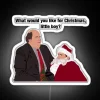 Kevin Sitting On Santa Michael S Lap RGB Neon Sign - Image 4