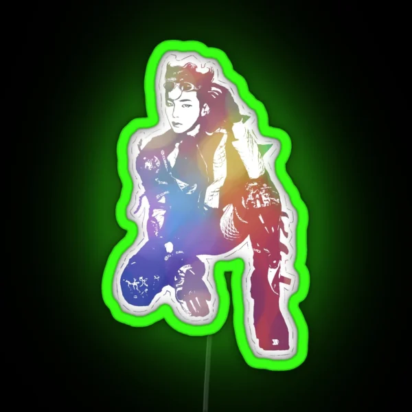 Key Gasoline RGB Neon Sign