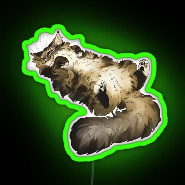 Khaos Beans RGB Neon Sign