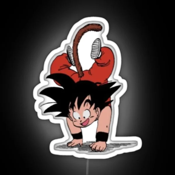 Kid Goku RGB Neon Sign