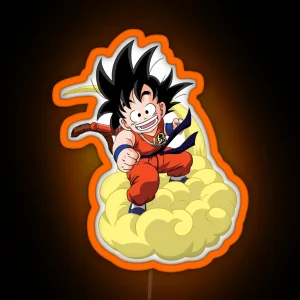 Kid Goku RGB Neon Sign