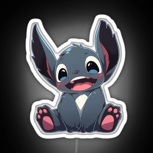 Kid Stitch RGB Neon Sign