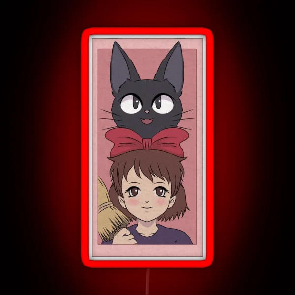 Kiki S Delivery Service RGB Neon Sign