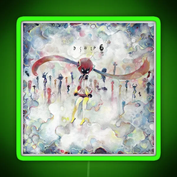 Kikuo Anime Japan Music Fashion RGB Neon Sign