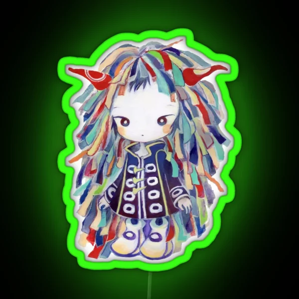 Kikuo Anime Japan Music Fashion RGB Neon Sign