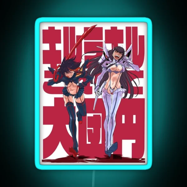 Kill La Kill Best Girls RGB Neon Sign
