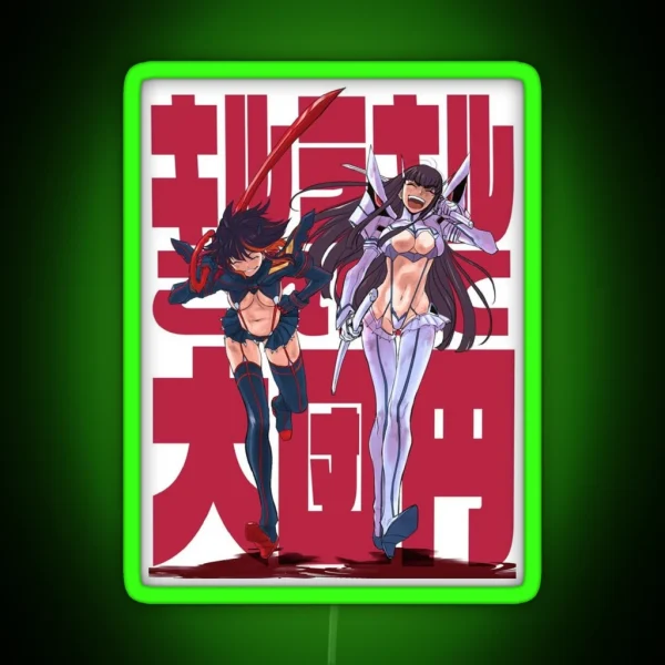 Kill La Kill Best Girls RGB Neon Sign