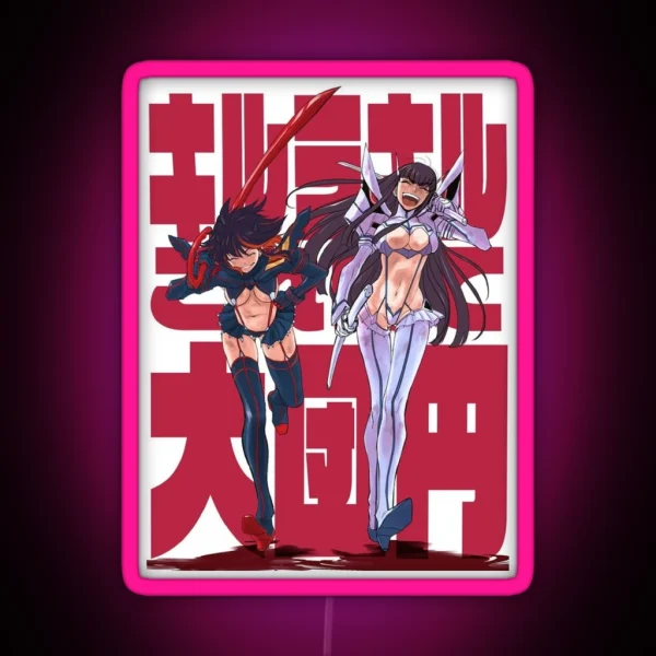 Kill La Kill Best Girls RGB Neon Sign