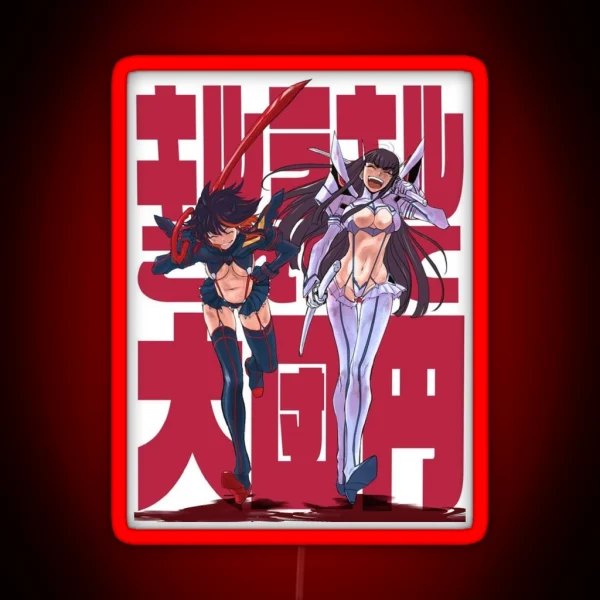 Kill La Kill Best Girls RGB Neon Sign