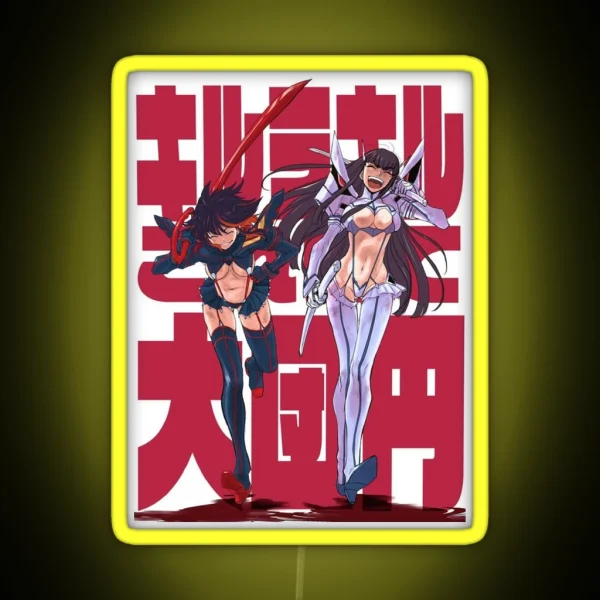Kill La Kill Best Girls RGB Neon Sign