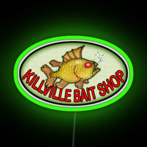 Killville Bait Shop RGB Neon Sign