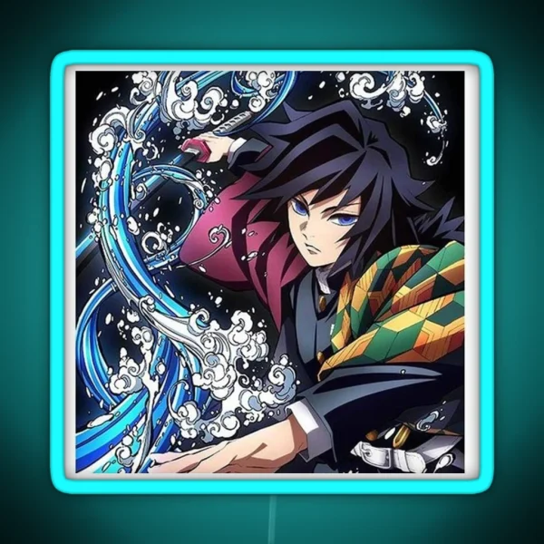 Kimetsu No Yaiba Demon Slayer RGB Neon Sign