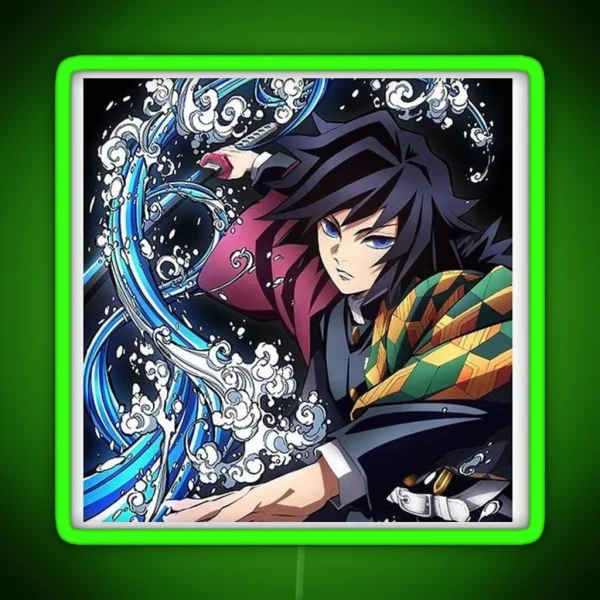 Kimetsu No Yaiba Demon Slayer RGB Neon Sign