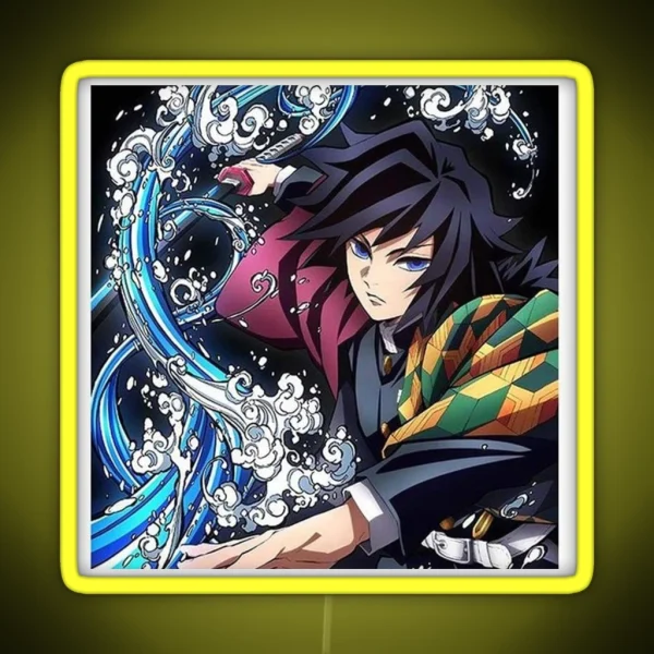 Kimetsu No Yaiba Demon Slayer RGB Neon Sign