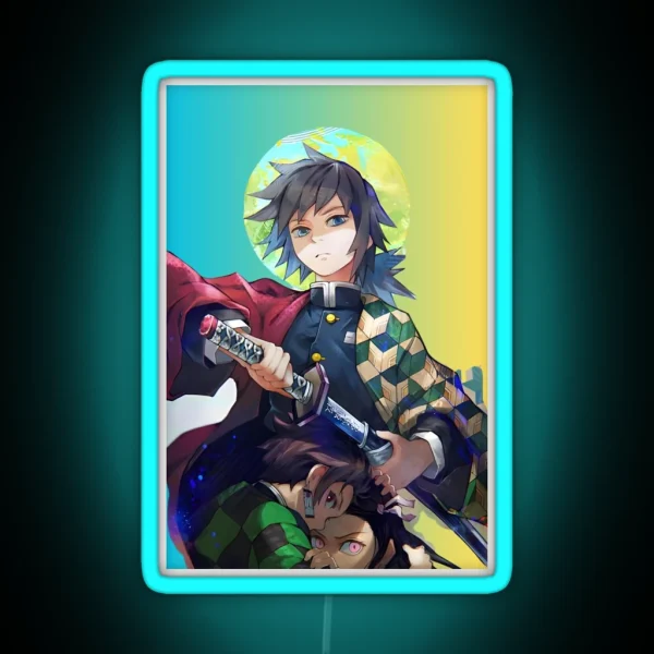 Kimetsu No Yaiba Demon Slayer RGB Neon Sign