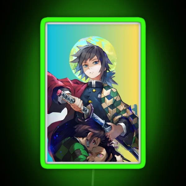 Kimetsu No Yaiba Demon Slayer RGB Neon Sign