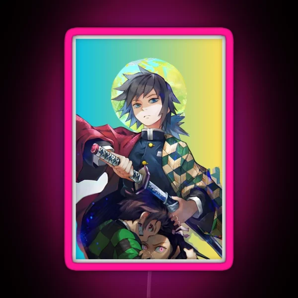 Kimetsu No Yaiba Demon Slayer RGB Neon Sign