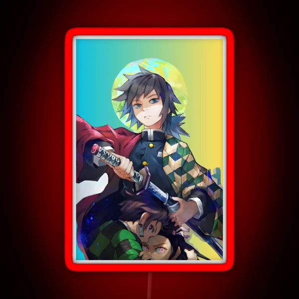 Kimetsu No Yaiba Demon Slayer RGB Neon Sign