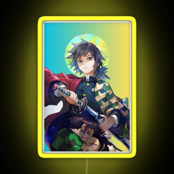 Kimetsu No Yaiba Demon Slayer RGB Neon Sign