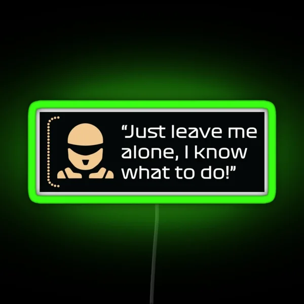 Kimi Raikkonen RGB Neon Sign