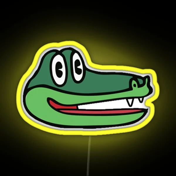 King Gizzard And The Lizard Wizard Lizard Head RGB Neon Sign