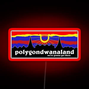 King Gizzard And The Lizard Wizard Polygondwanaland RGB Neon Sign