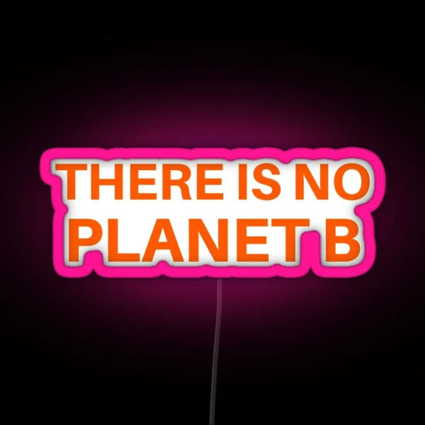 King Gizzard There Is No Planet B RGB Neon Sign