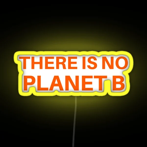 King Gizzard There Is No Planet B RGB Neon Sign