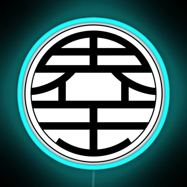 King Kai Symbol Dragonballz Goku Led RGB Neon Sign