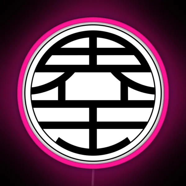 King Kai Symbol Dragonballz Goku Led RGB Neon Sign