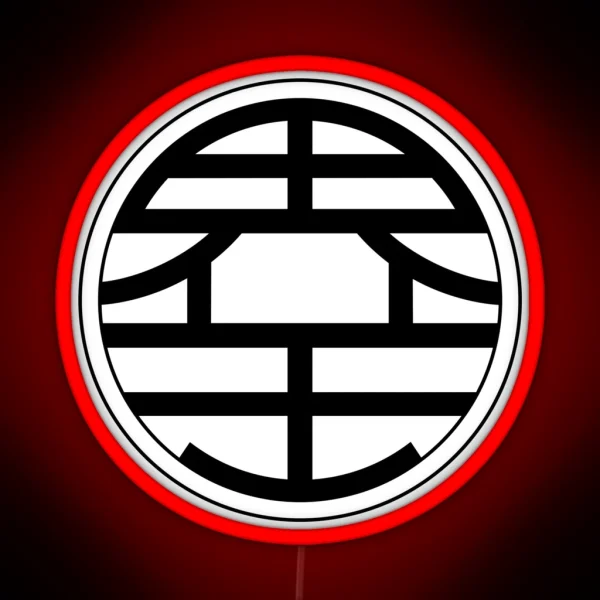 King Kai Symbol Dragonballz Goku Led RGB Neon Sign