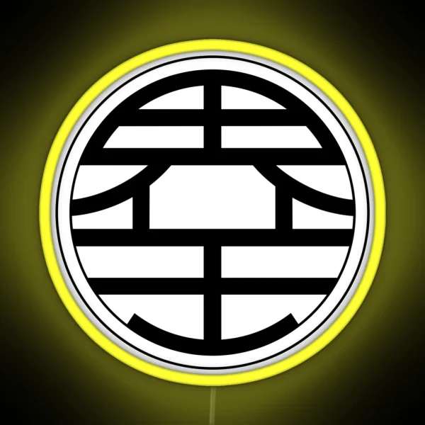 King Kai Symbol Dragonballz Goku Led RGB Neon Sign