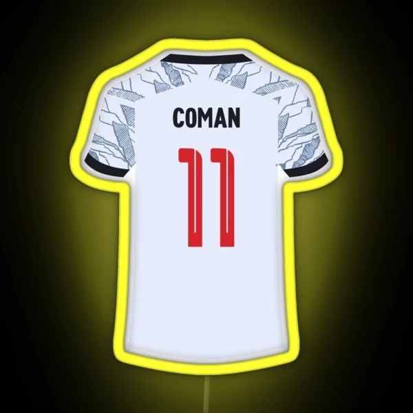 Kingsley Coman Munich 21 RGB Neon Sign