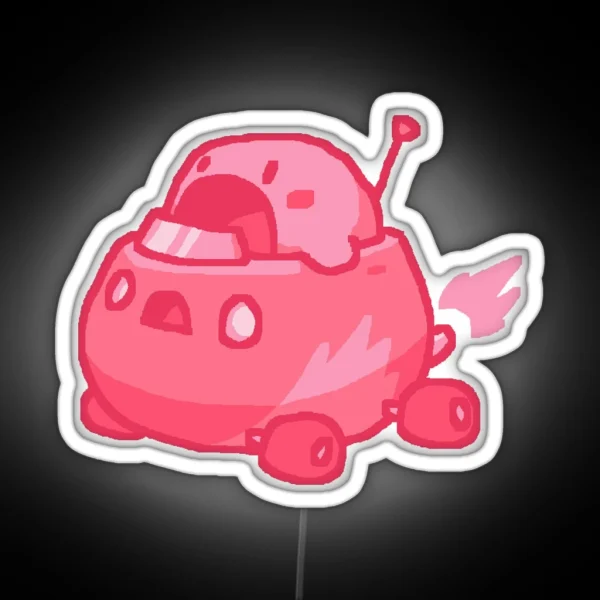 Kirbo Kart RGB Neon Sign