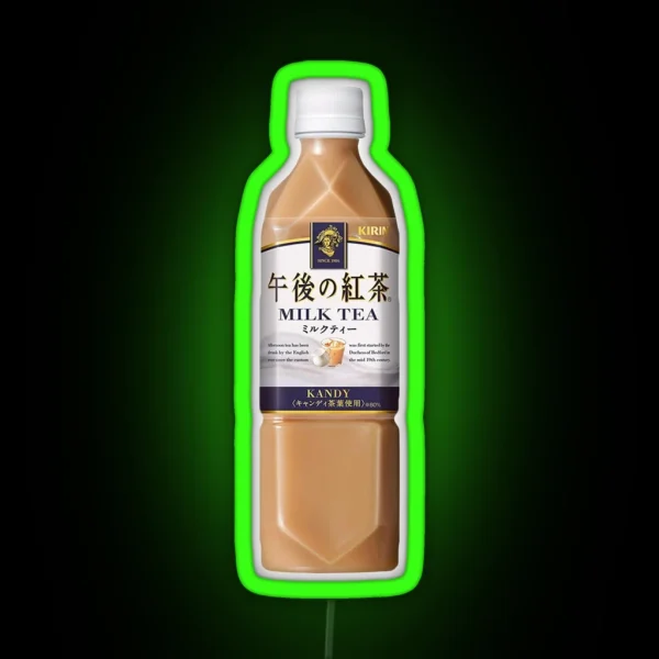 Kirin Afternoon Milk Tea RGB Neon Sign