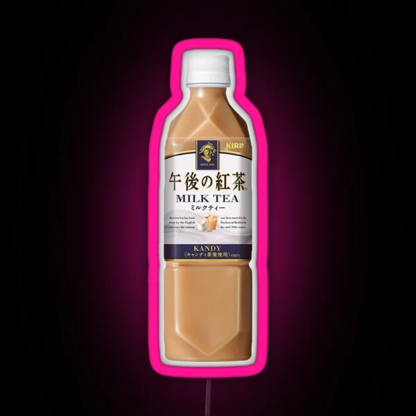 Kirin Afternoon Milk Tea RGB Neon Sign