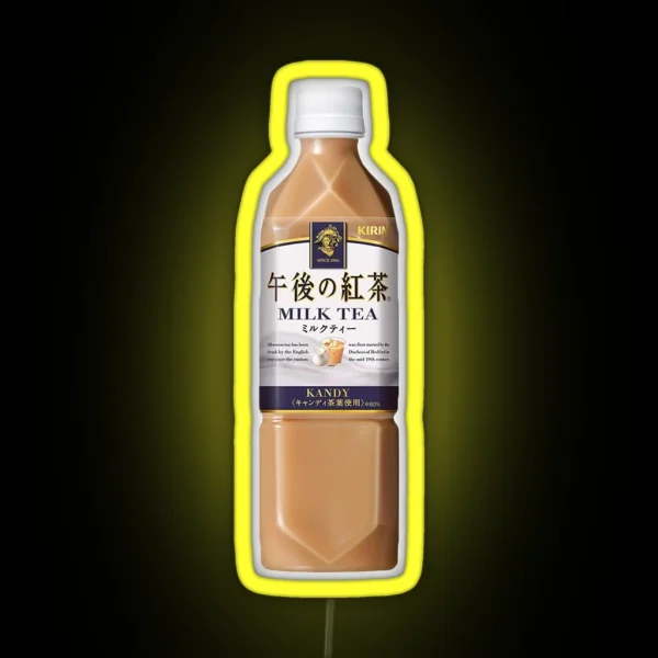 Kirin Afternoon Milk Tea RGB Neon Sign