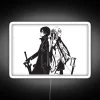 Kirito And Asuna In Black And White RGB Neon Sign - Image 4