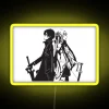 Kirito And Asuna In Black And White RGB Neon Sign - Image 5