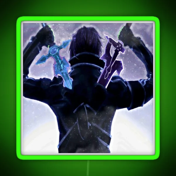 Kirito RGB Neon Sign